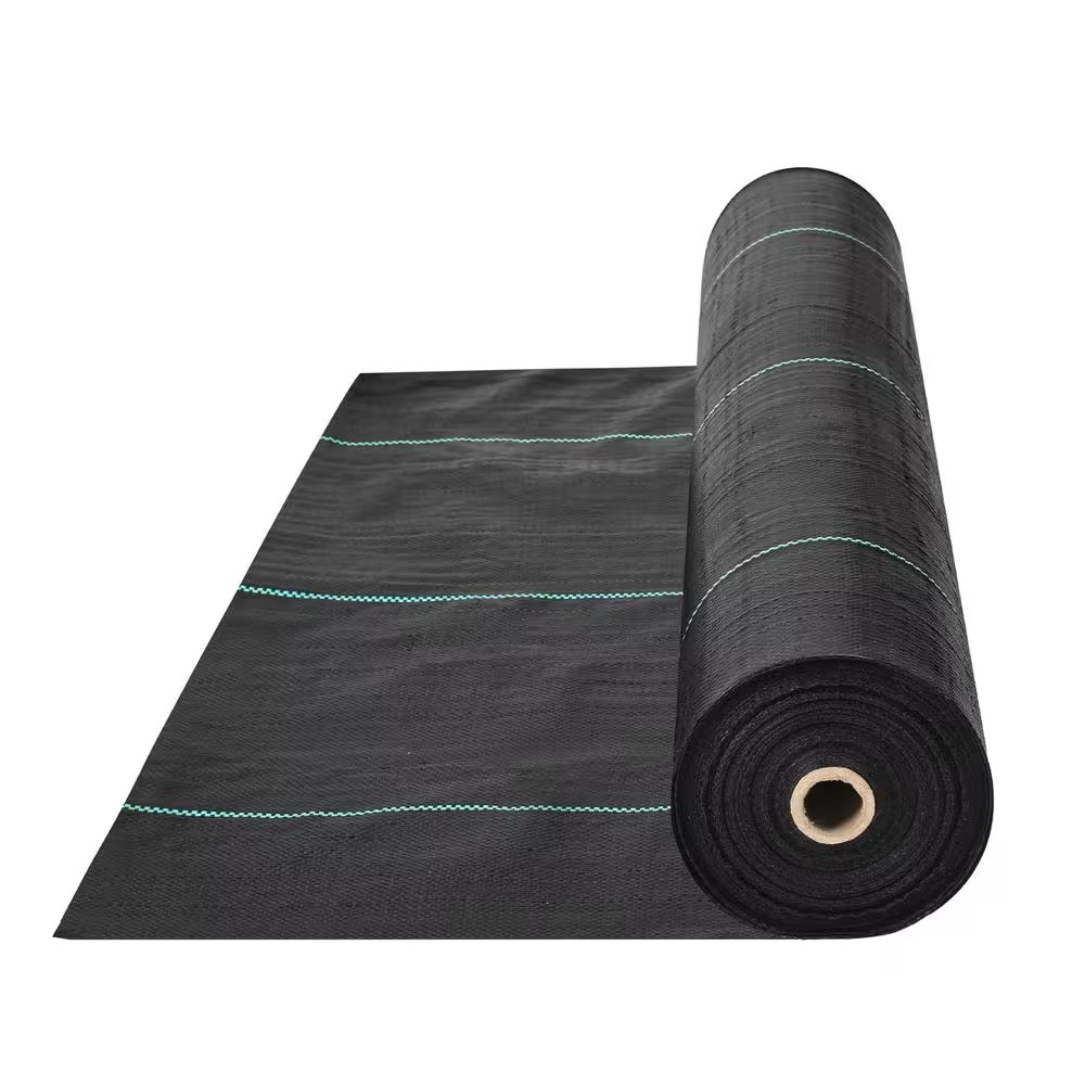 AUCT 14860 - $80 Weed Barrier Landscape Fabric 6 Ft. x 300 Ft. Premium He