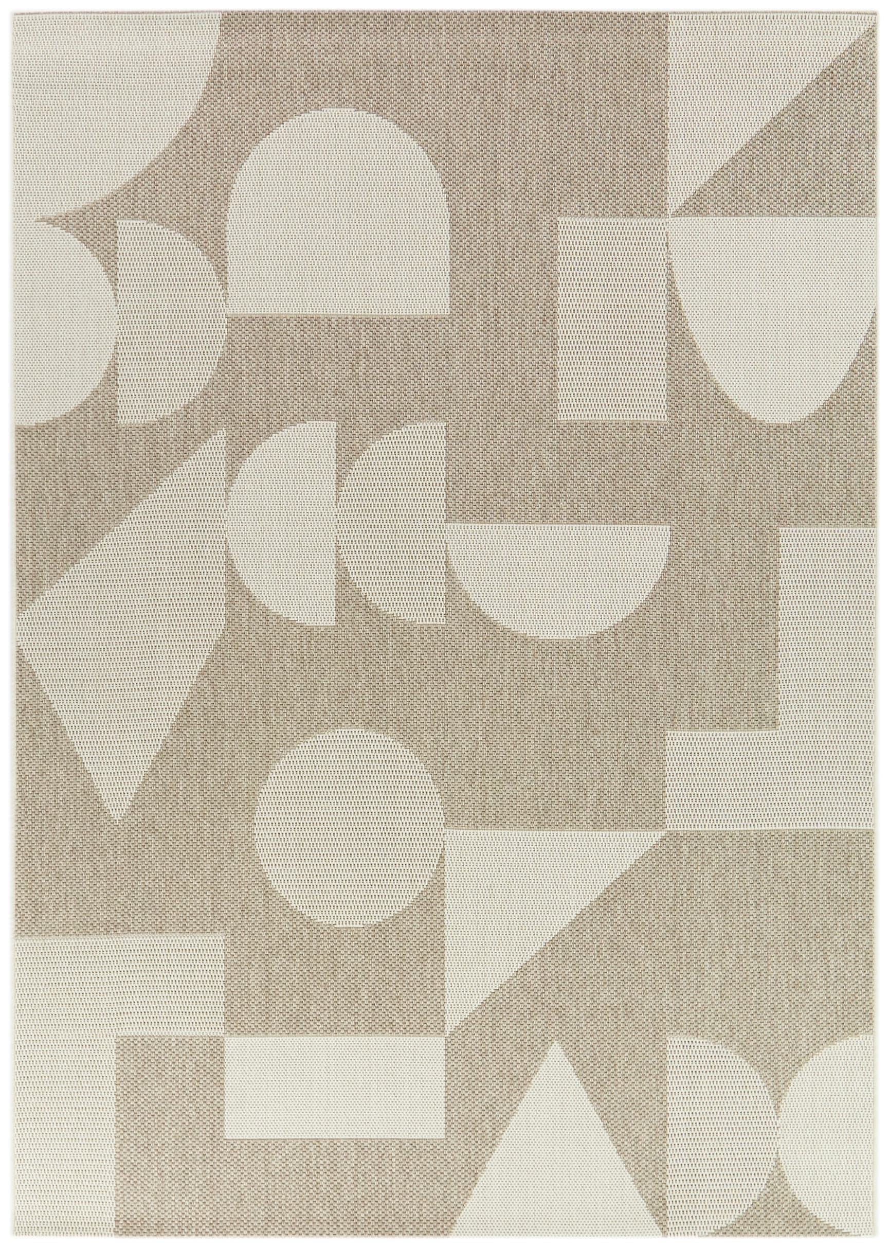 AUCT 21204r - $104 Balta 5 X 7 (ft) Beige Indoor/Outdoor Geometric Area Rug - Image 2