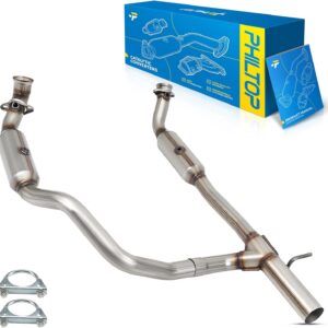 AUCT 17157 - $273 PHILTOP Left and Right Catalytic Converter Compatible With 2009-2014 E-150/E-250 5.4L