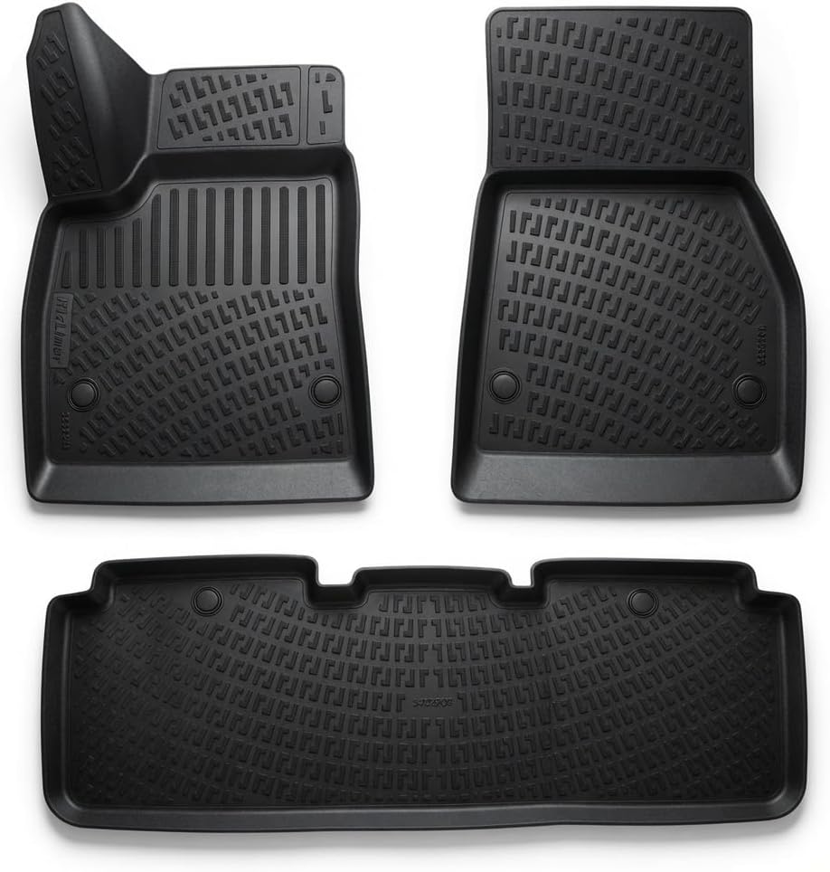 AUCT 14853 - $84 RizLiner Tesla Model S 2015-2019 Floor Mats 3D Custom Fi