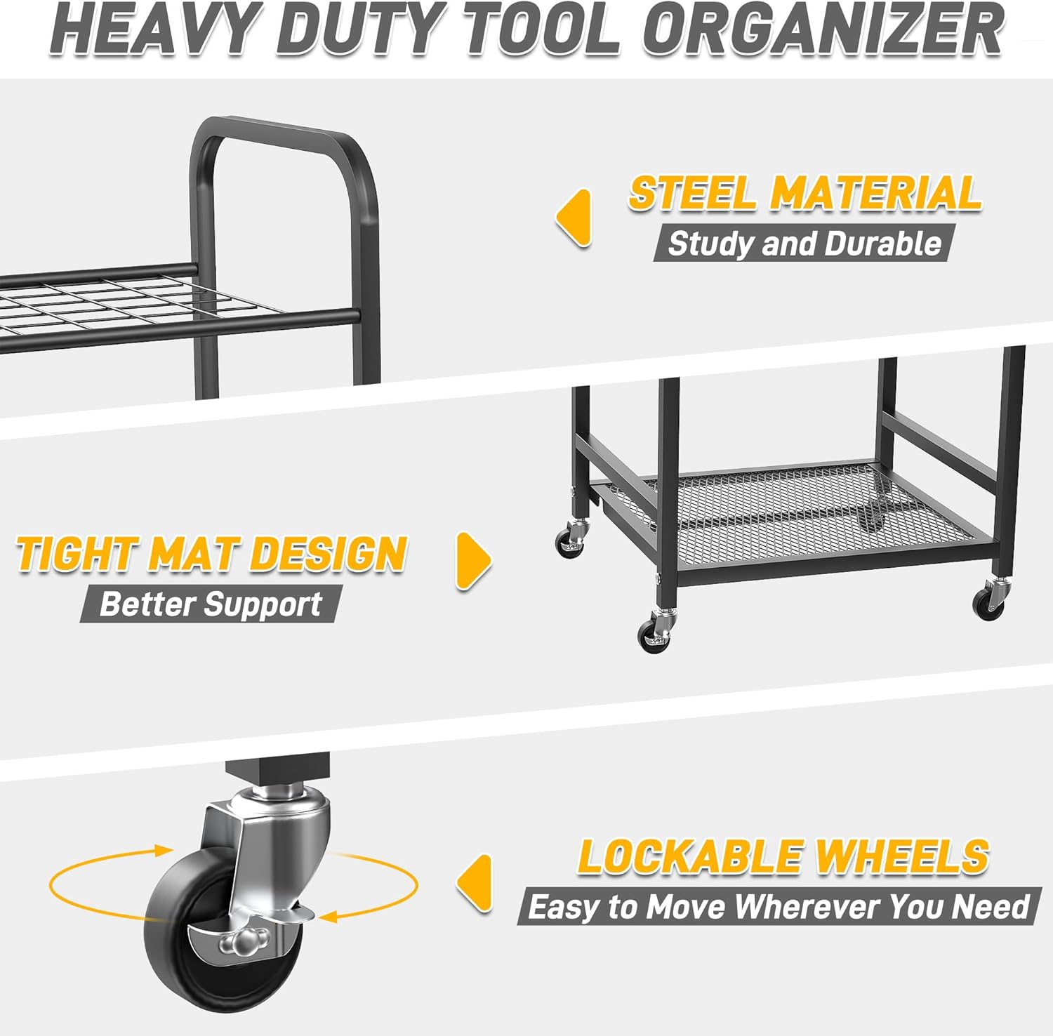 AUCT 14639 - $66 Ultrawall Garden Tool Organizer Stand, Yard Tool Storage - Image 4