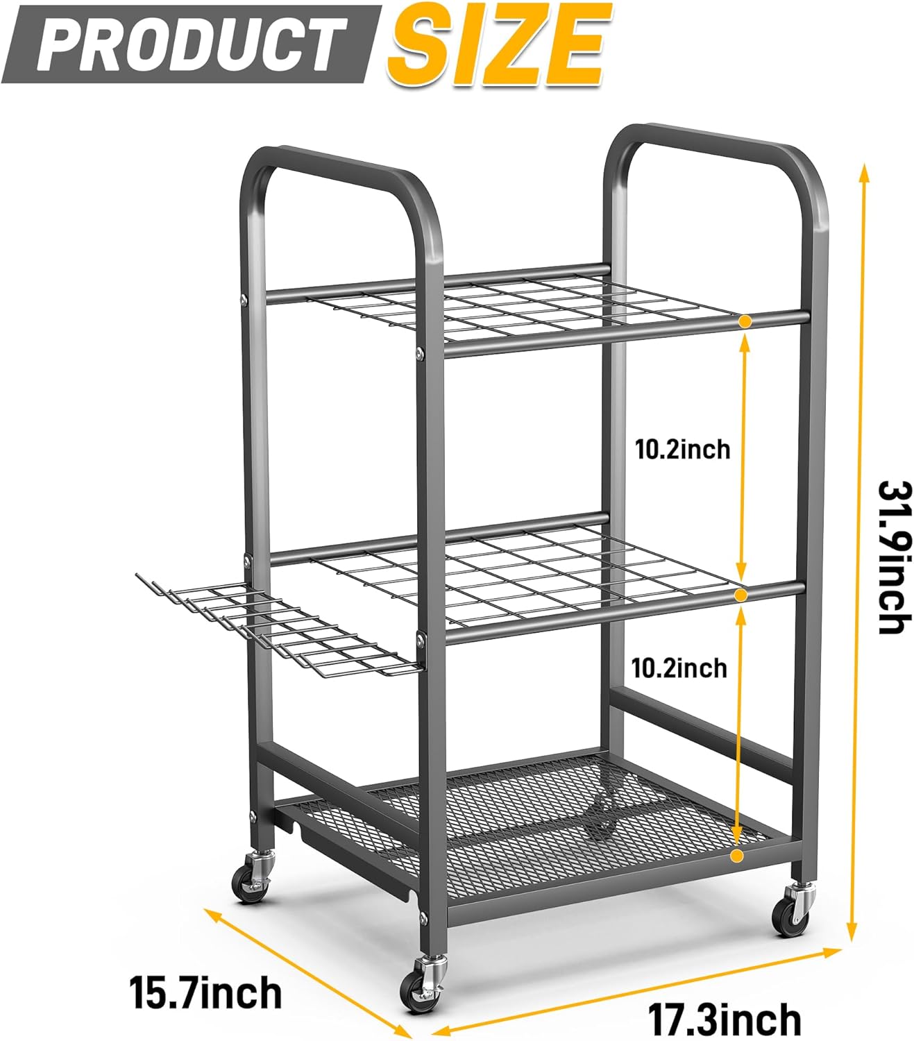 AUCT 14639 - $66 Ultrawall Garden Tool Organizer Stand, Yard Tool Storage - Image 2