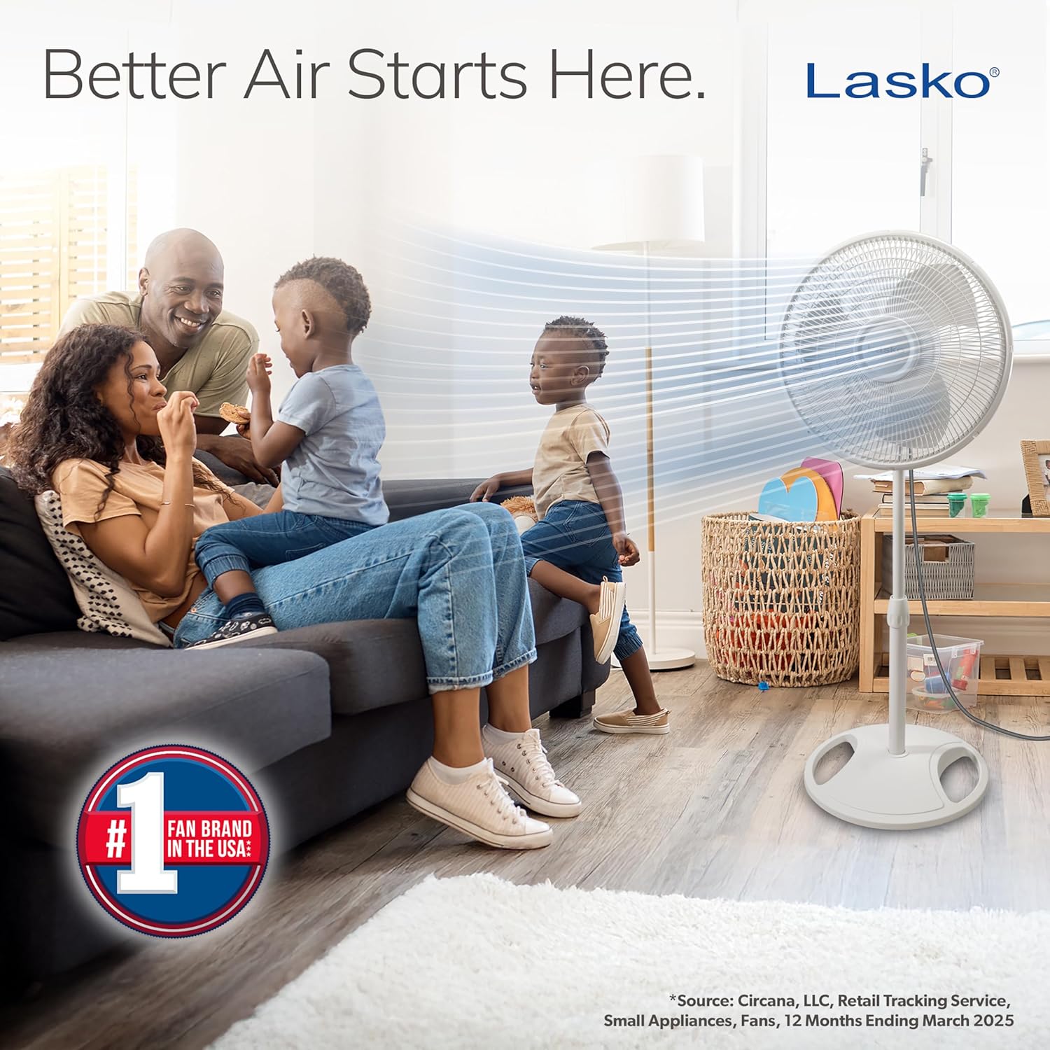 AUCT 14794 - Lasko Oscillating Pedestal Fan - Cooling Standing Fan for Be - Image 2