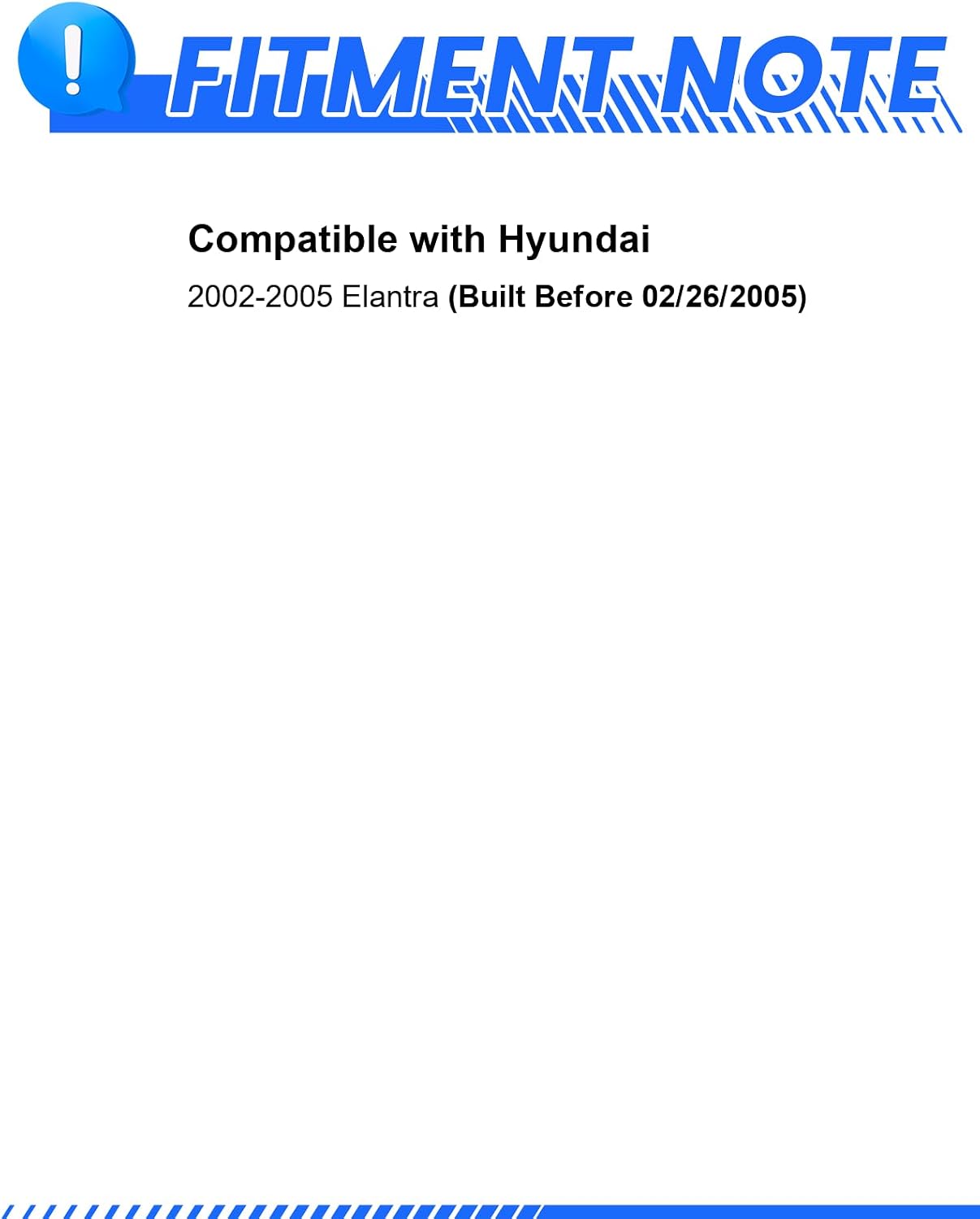 AUCT 16602 - $105 Anpulsero Brake Pads And Rotors Kit Front Compatible with 2002-2005 Hyundai Elantra, - Image 3