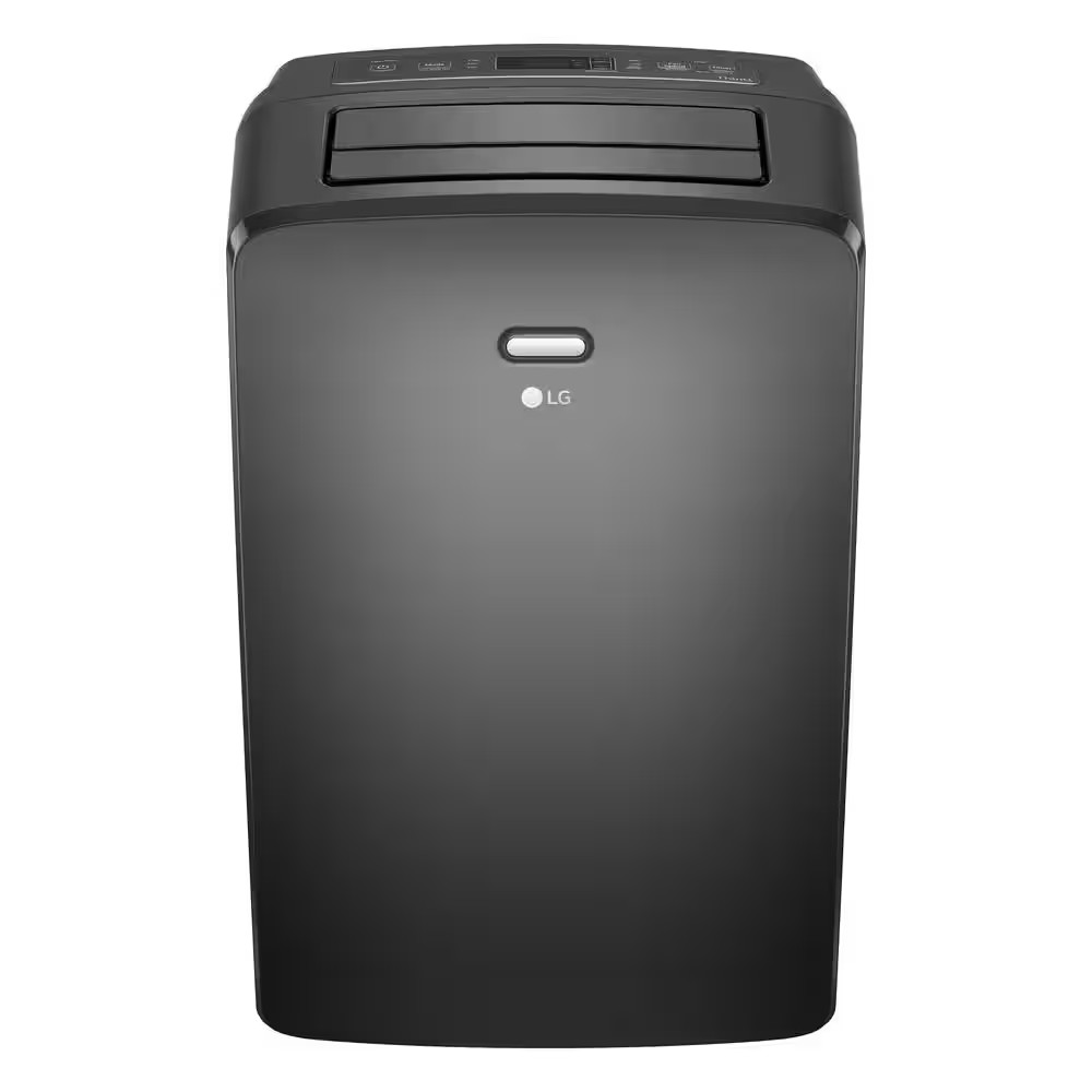 AUCT 14440 - $387 LG 8,000 BTU 115-Volt Portable Air Conditioner Cools 35