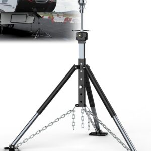 AUCT 16638 - $90 RV 5th Wheel Tripod Stabilizer with 2-5/16"Ball,Extended Allow Drill Adjust | 21"-55"