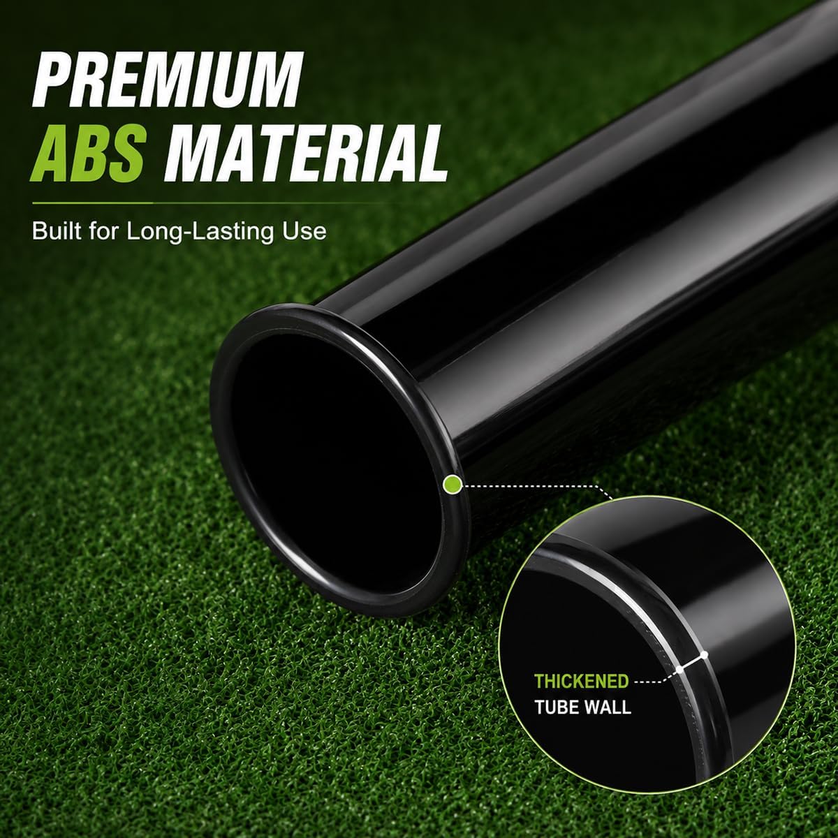 AUCT 16397 - HOW TRUE Golf Bag Tubes 14 Pack with 2 Different Inner Diameters 1.5' 1.25' Golf Bag Club - Image 4