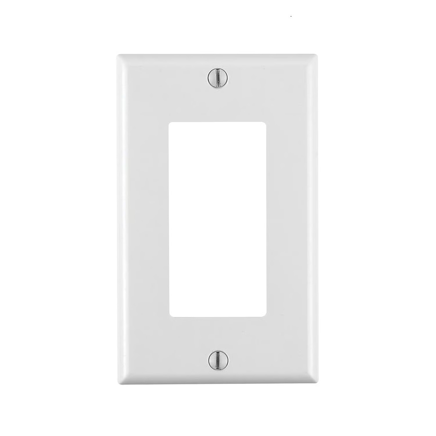 AUCT 14671 - Leviton Decora White 1 gang Thermoset Plastic Decorator Wall - Image 2