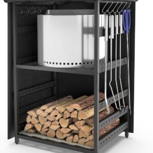 AUCT 14468 - $130 Storage Station for Solo Stove Bonfire 2.0, Yukon, Rang