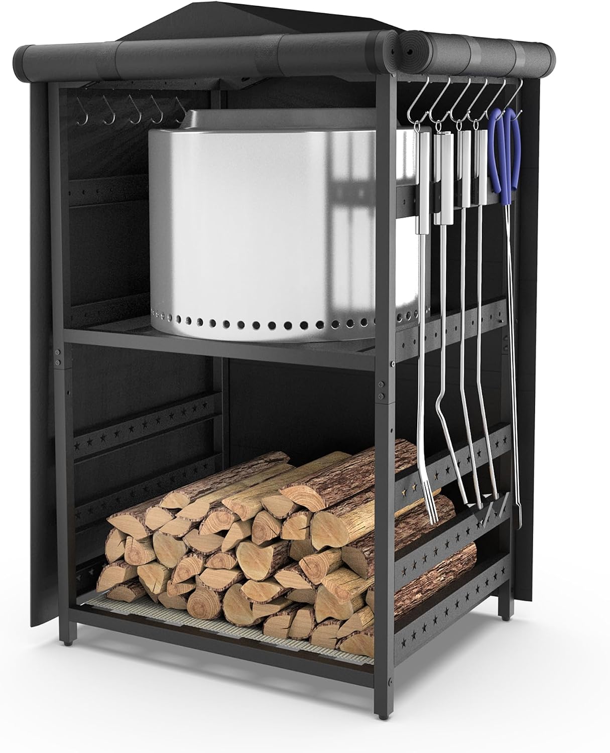 AUCT 14468 - $130 Storage Station for Solo Stove Bonfire 2.0, Yukon, Rang