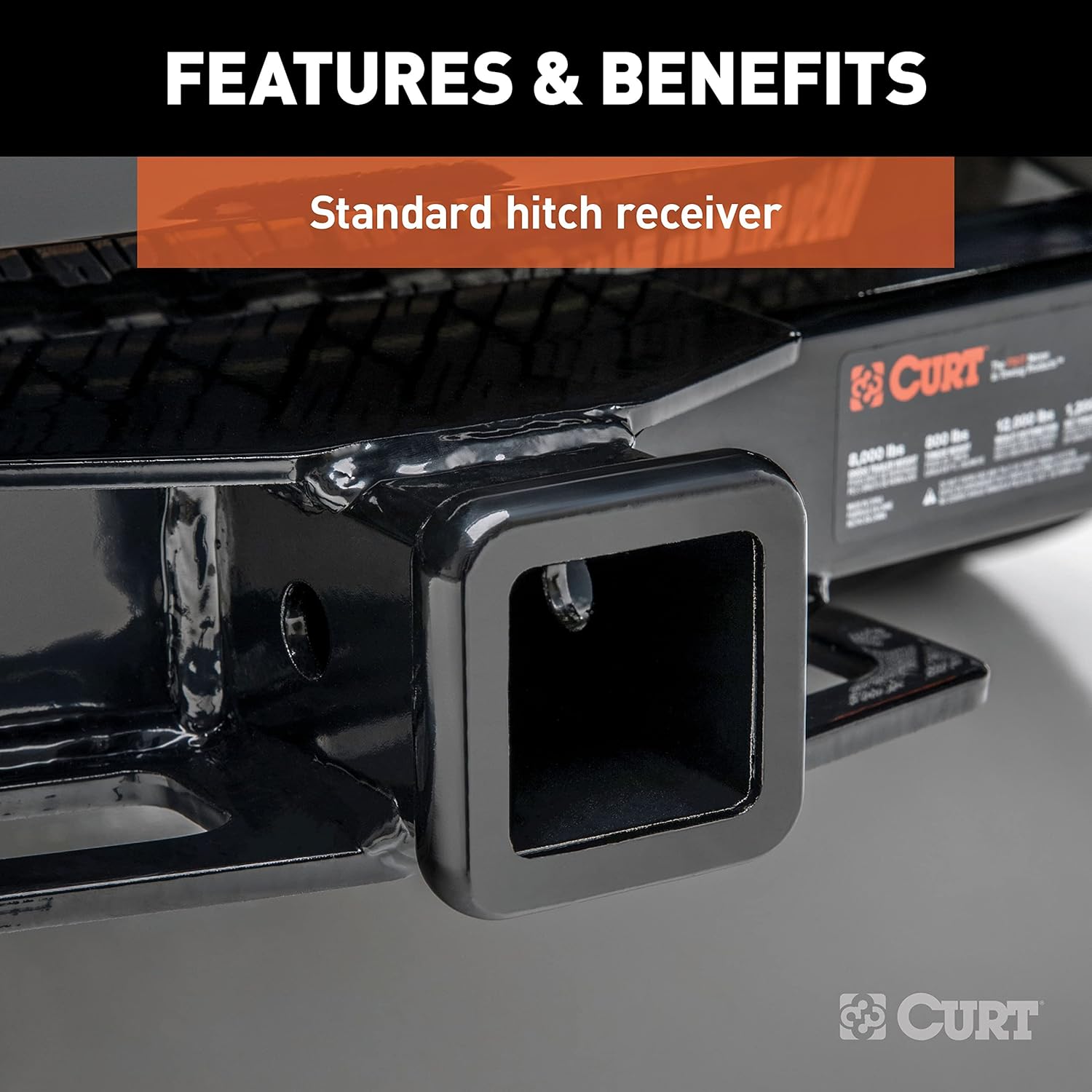 AUCT 14640 - $208 CURT 13200 Class 3 Trailer Hitch, 2-Inch Receiver, Comp - Image 4
