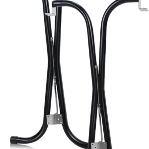 AUCT 17140 - $56 RattanView 2 Pcs Rv Folding Table Leg 27.5" Black Foldable Table Legs for RV's and Car