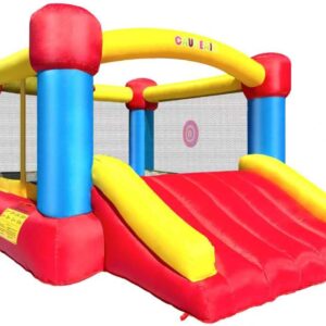 AUCT 17107 - $220 Causeair Inflatable Bounce House with GFCI Blower,12 ft L x 9 ft W,Basketball Hoop,Da