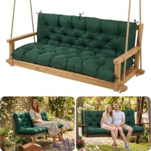 AUCT 14421 - $70 Porch Swing Cushions - Waterproof Swing Cushion for Outd