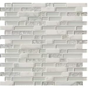 AUCT 14406 - $243 Delano Blanco Interlocking 12 in. x 12 in. x 0.24 in. G