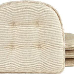 AUCT 16340 - $60 Klear Vu Omega Non-Slip Chair Cushions, Assembled in USA, U-Shaped Skid-Proof Seat Pad