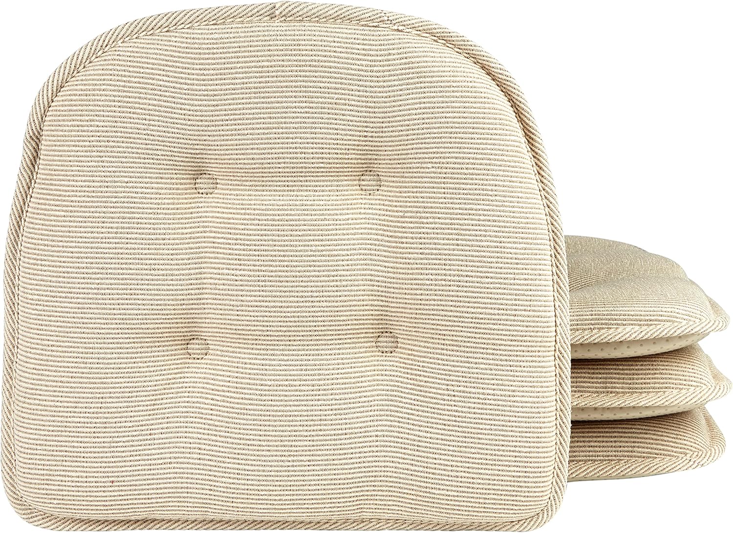 AUCT 16340 - $60 Klear Vu Omega Non-Slip Chair Cushions, Assembled in USA, U-Shaped Skid-Proof Seat Pad