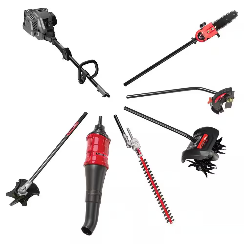 AUCT 17400 - $130 Universal Pole Saw with Extension Pole String Trimmer Attachment - Image 3