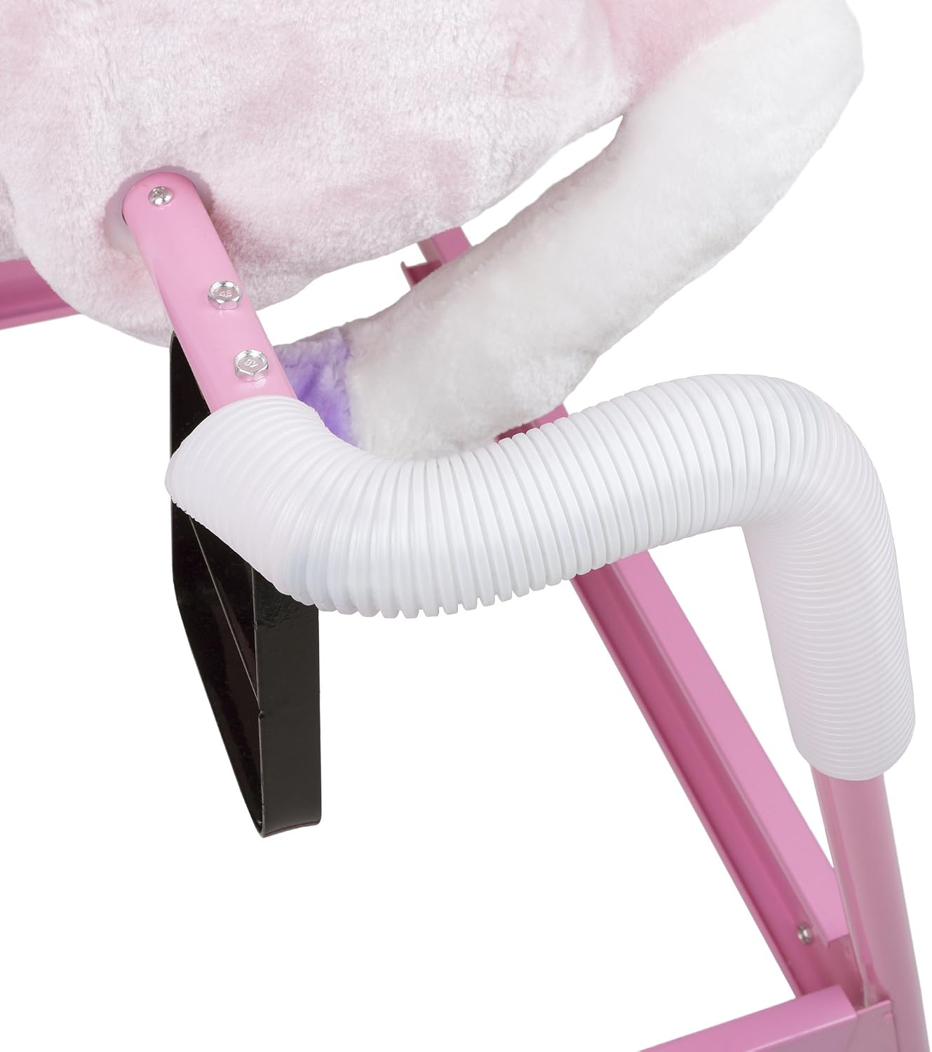 AUCT 14415 - $110 Spring Rocking Horse - Plush Bouncy Ride-On Toy with Fu - Image 3