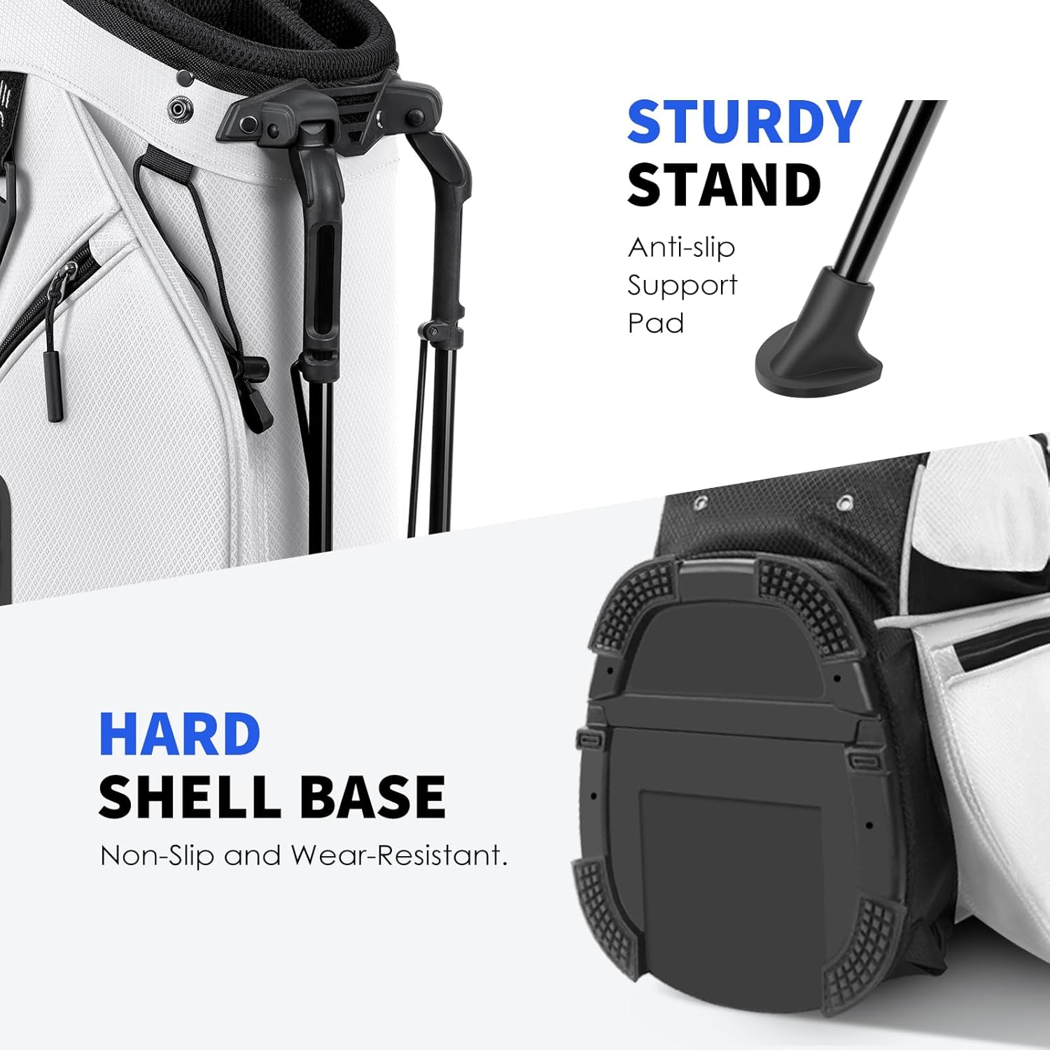 AUCT 14731 - $130 Findway 5 Way Golf Stand Bag, Upgraded Lightweight Golf - Image 4