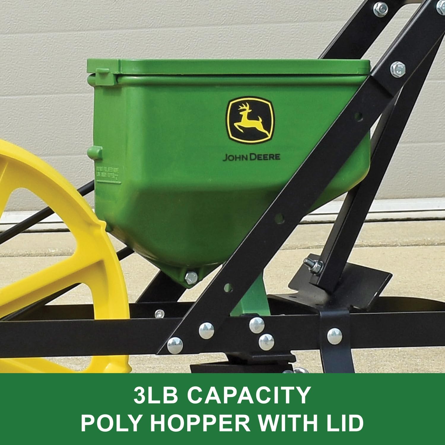 AUCT 16376 - $150 John Deere 3 lb Garden Seeder with 7 Seed Plates, Seed Planter for Prepared Soil with - Image 2