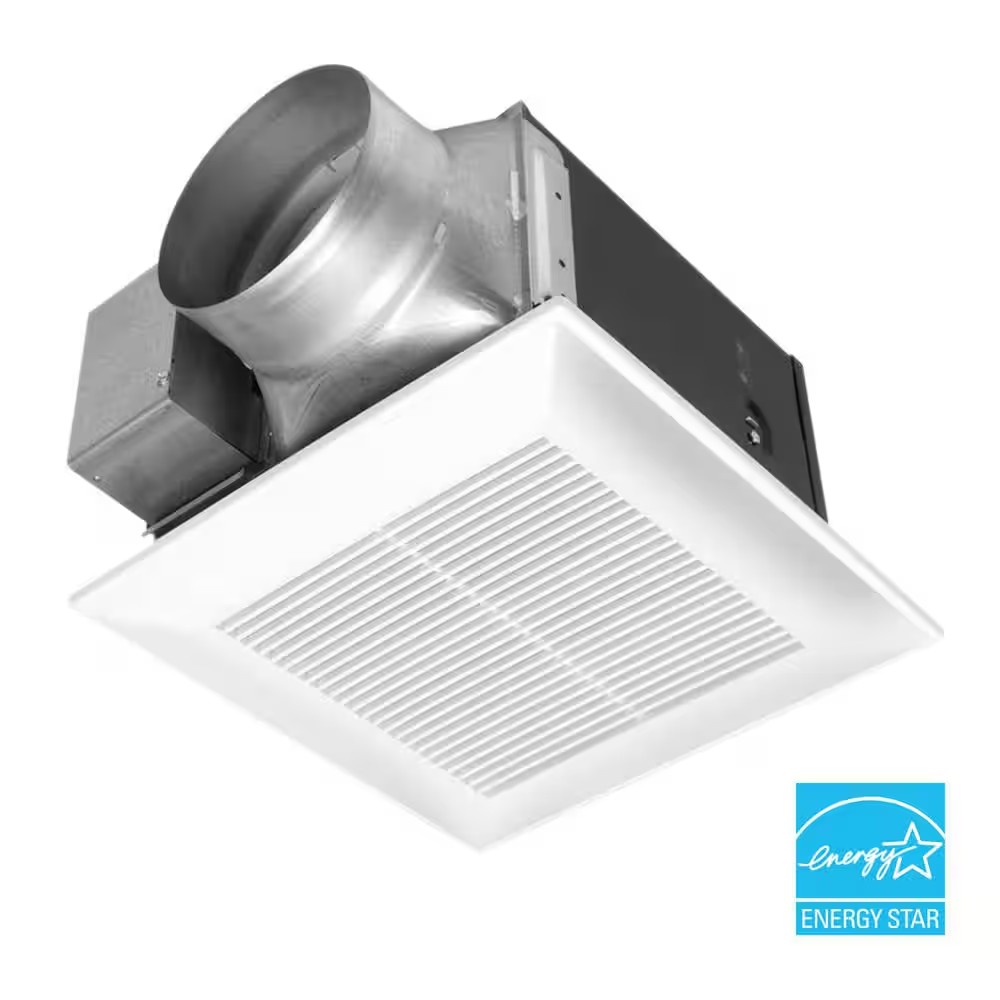AUCT 17214 - $214 WhisperCeiling 190 CFM Ceiling Surface Mount Bathroom Exhaust Fan, ENERGY STAR