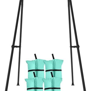 AUCT 14797 - Swing Stand for Kids,Baby Swing Frame, Toddler A-Frame Metal