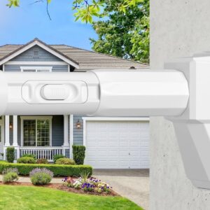 AUCT 14430 - Tension Curtain Rod 41-185 In (4-15ft), Extra Long Tension R