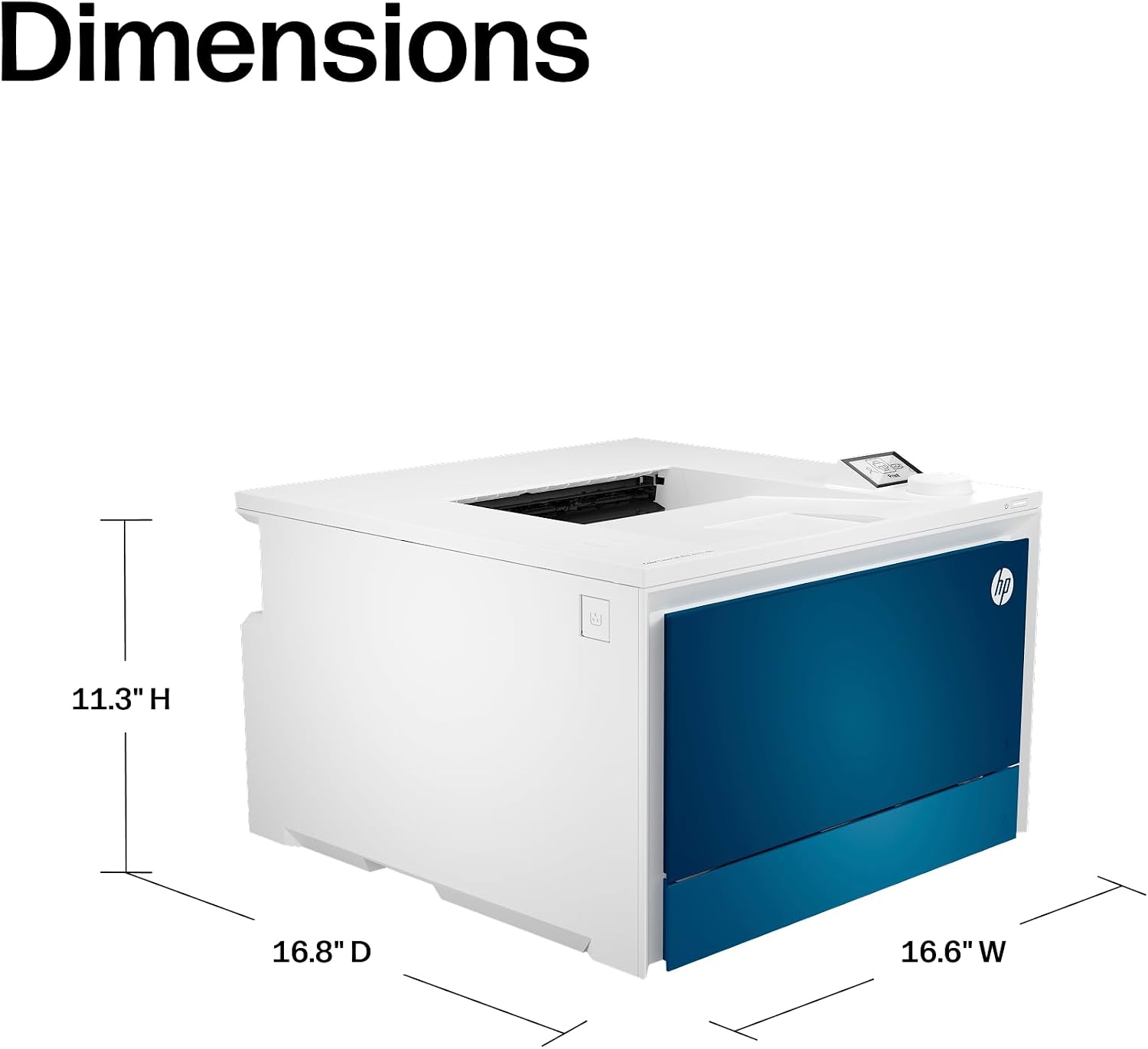 AUCT 14428 - $529 HP Color LaserJet Pro 4201dw Wireless Color Laser Print - Image 4
