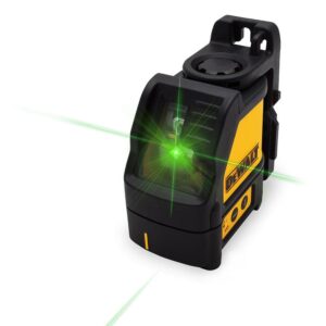 AUCT 14675 - $229 DEWALT 100 ft. Green Self-Leveling Cross Line Laser Lev