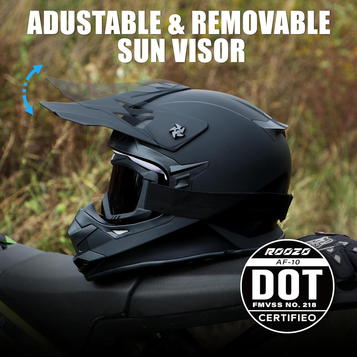 AUCT 14554 - $57 Kids Dirt Bike Helmets Youth ATV Helmet, Kids Motocross - Image 4