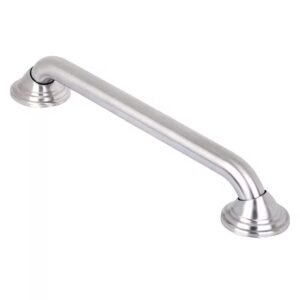 AUCT 17525 - Decorative Shower Safety Grab Bar, Brushed Nickel, 16"