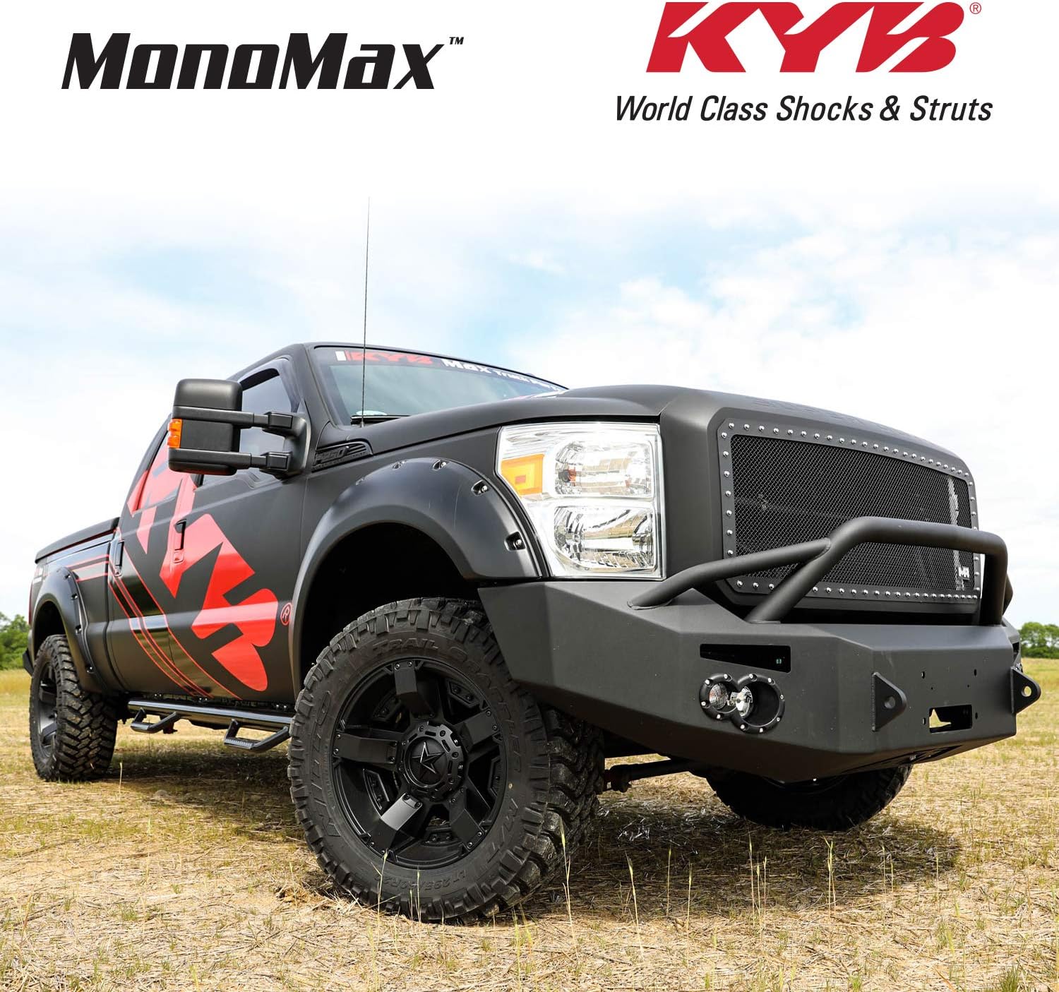 AUCT 17453 - $83 KYB 565043 MonoMax Gas Shock , Red - Image 3