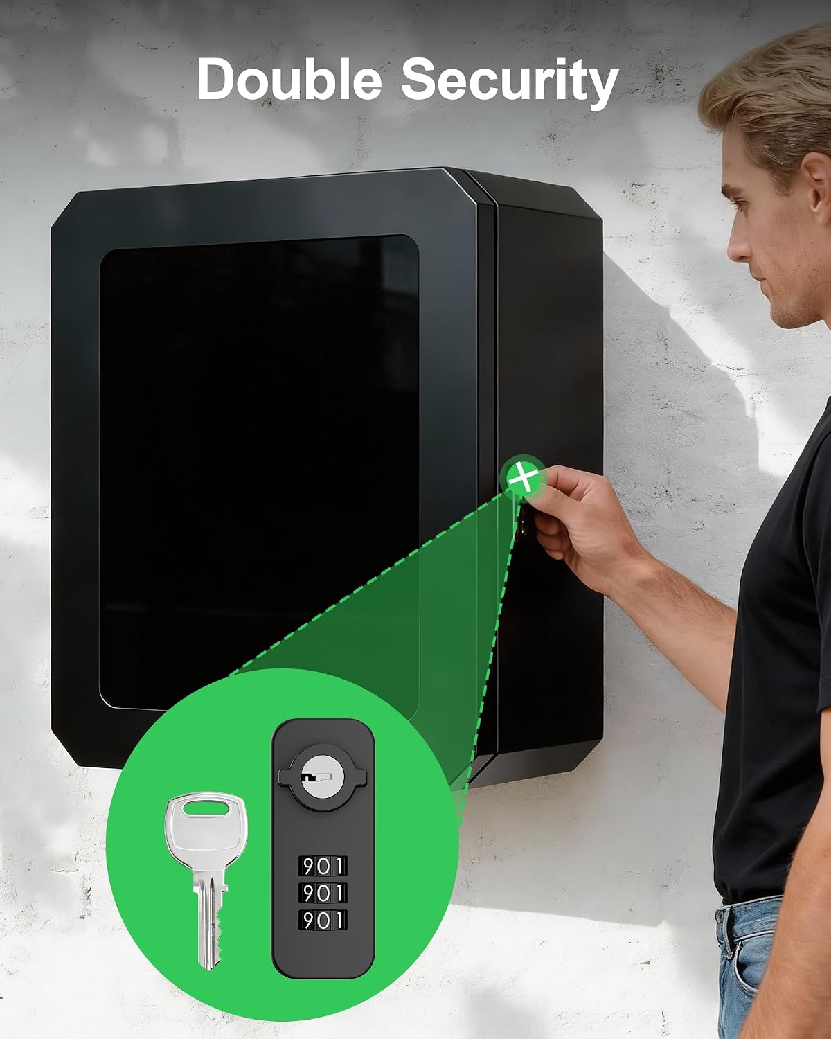 AUCT 17115 - $150 EV Charger Outdoor Enclosure, Charger Station Box for Tesla Wall Charger, Cable Cord - Image 4