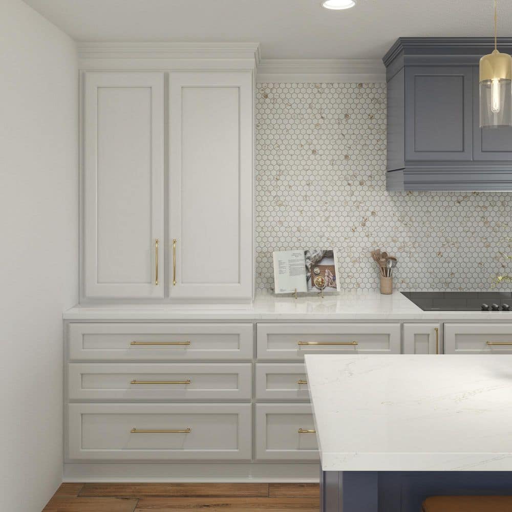 AUCT 16868 - $443 5 cases - Daltile Maisto Safari Calacatta 10 in. x 12 in. Matte Ceramic Hexagon Mosai - Image 2