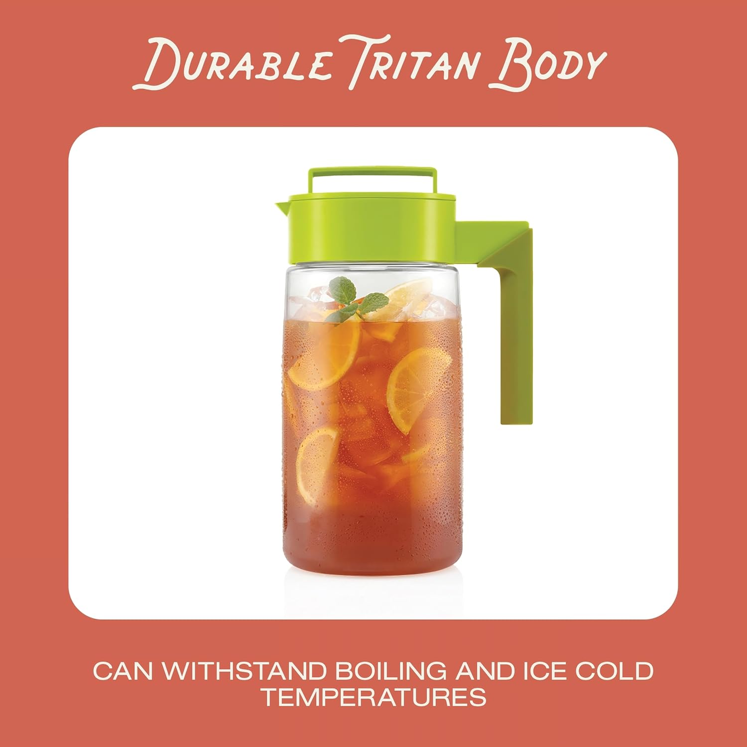 AUCT 18394 - Takeya Flash Chill Iced Tea Maker - Versatile Tea Brewer for Loose/Bagged Tea - Patented F - Image 4