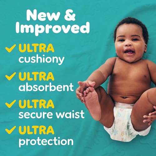 AUCT 18946 - Pampers Diapers - Baby Dry - Size 4, 92 Count, Absorbent Disposable Infant Diaper (Packagi - Image 2