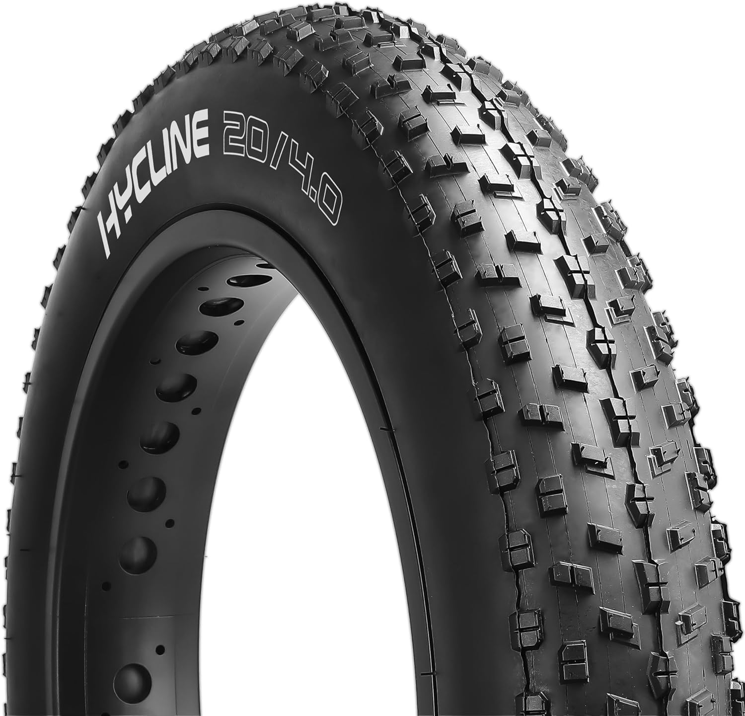 AUCT 19650 - Hycline Fat Bike Replacement Tire: 20x3.0/26x3.0/20x4.0/26x4.0 Inch High-Performance Wear-