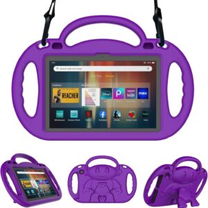 AUCT 18544 - Sanyetral Shockproof Kids Tablet Case with Handle, Bracket and Shoulder Strap, Incompatibl