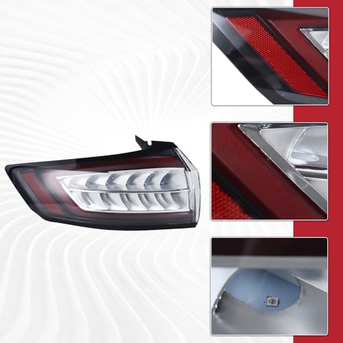 AUCT 18842 - $121 W/O DRL USA Type LED Tail Light Fits 2015-2018 Ford Edge SE/SEL - Image 3