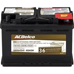AUCT 18004 - $182 ACDelco AGM Automotive BCI Group 48 Battery 48AGM