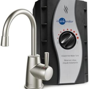 AUCT 17677 - $299 InSinkErator HOT250 Instant Hot Water Dispenser System, Single-Handle Faucet in Satin