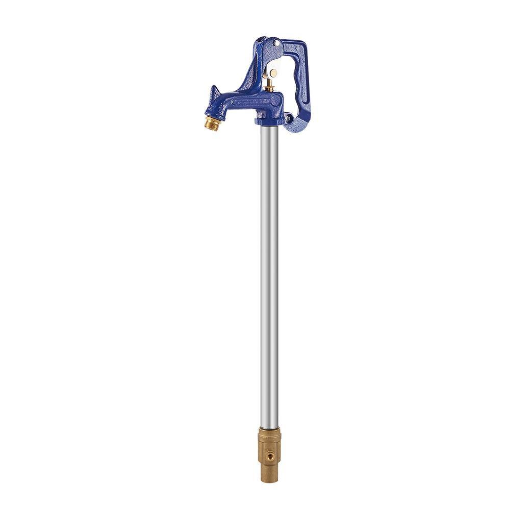 AUCT 17638 - $67 Frost Proof Yard Hydrant, 3.25 ft. Freeze-Proof Outdoor Faucet with 12 in. Cast Iron 3