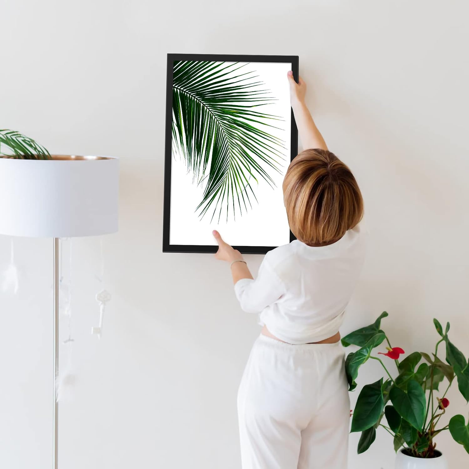 AUCT 19973 - Matte Black 16x24 Frame - Single Frame, 16 x 24 Poster Frame for Artwork, Puzzles, Photos - Image 3