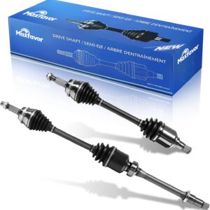 AUCT 19503 - $160 Maxfavor CV Axle Set Front FWD Fit for Toyota Camry 2007-2017 CV Axle,