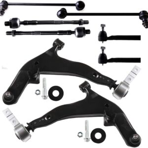 AUCT 18686 - $92 8Pcs Suspension Kit Fit 2003-2007 for Nissan Murano OE# K620558 K620559 | Front Lower