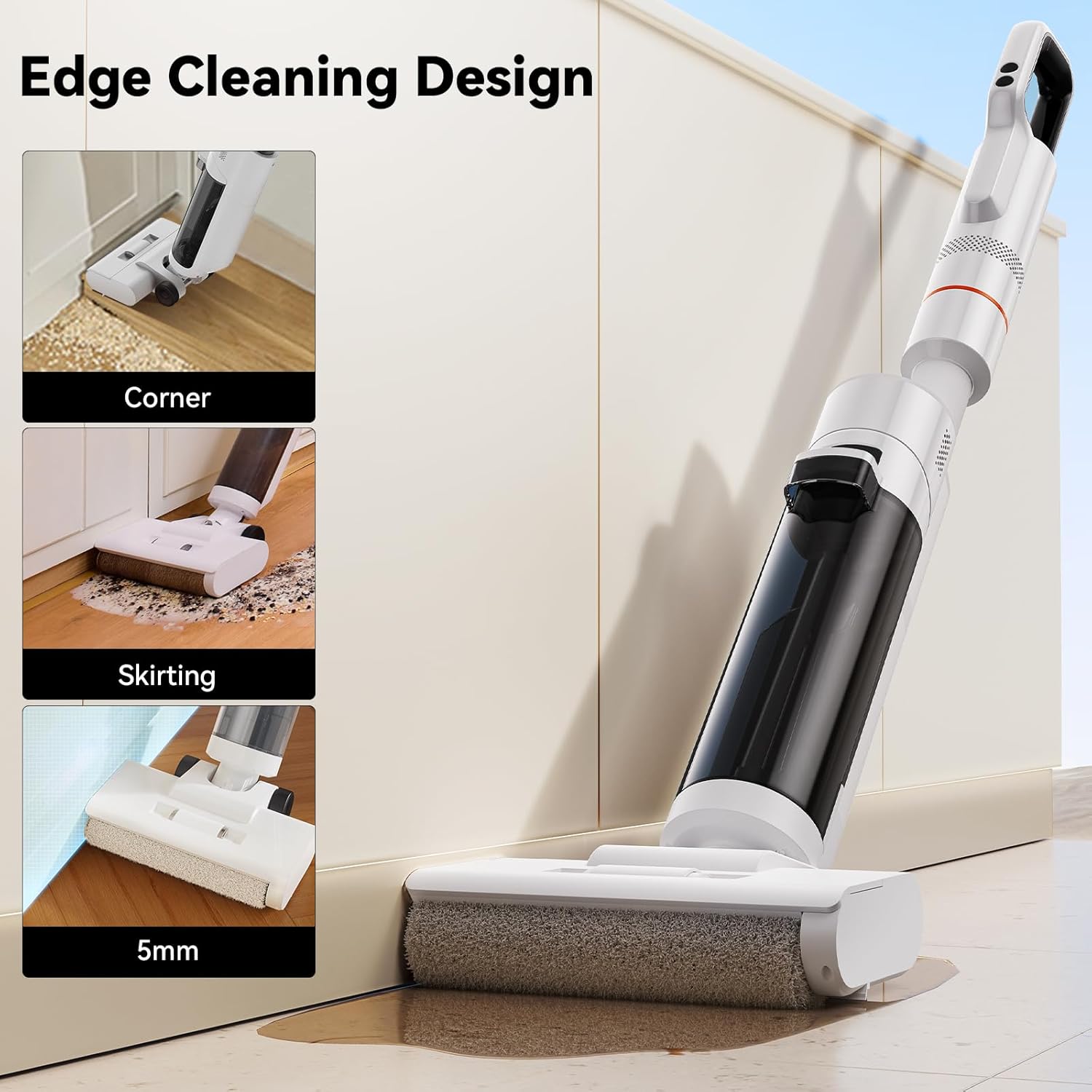 AUCT 18432 - $180 JONR ED20 Pro 4-in-1 Wet Dry Vacuum Cleaner Cordless,17000 Pa Vacuum Suction Power, S - Image 3