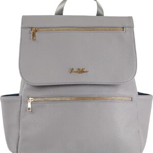 AUCT 18985 - $60 Premium Vegan Leather Diaper Bag Backpack Large Designer Baby Bag, Stylish Diaper Ba