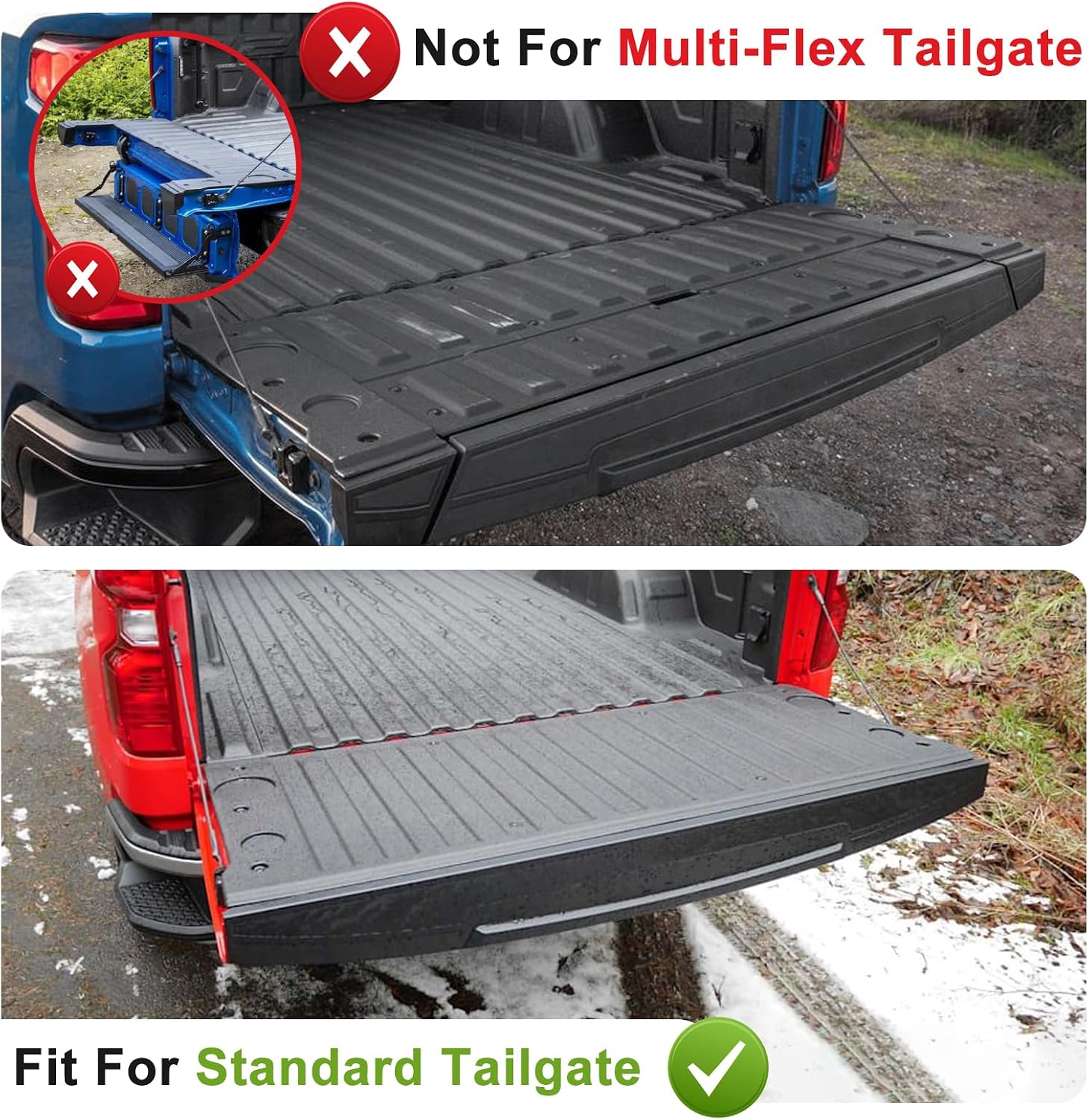 AUCT 18461 - $57 TripleAliners Truck Mat Compatible with 2019-2026 Chevy Silverado & GMC Sierra 1500 St - Image 2
