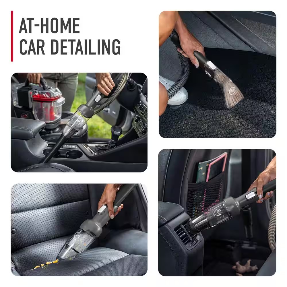 AUCT 18923 - HOOVER CleanSlate Auto Kit, 5-piece Car Cleaning Tool Kit with 12 oz. Auto Portable Carpet - Image 3